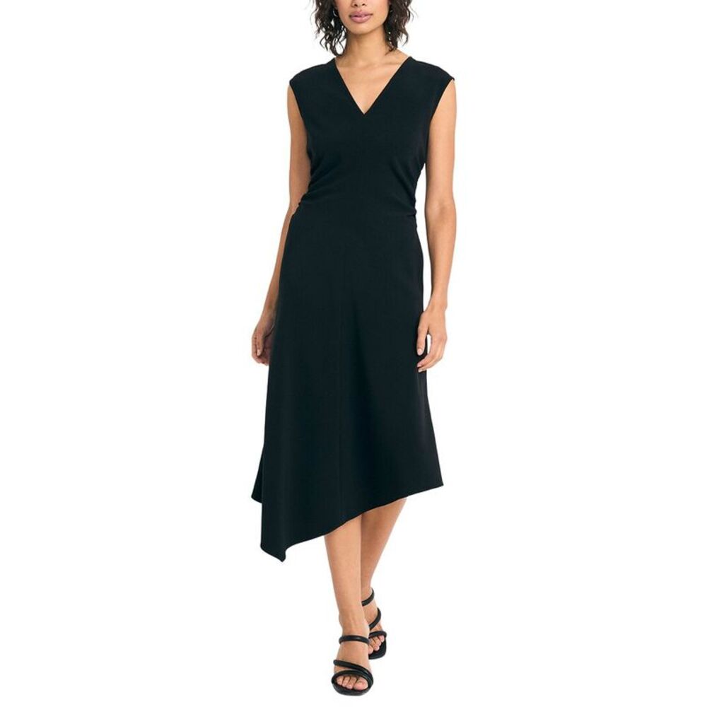 Luxely Womens  Midi Dress, Grey